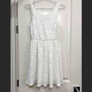 Lush White Dress Size S